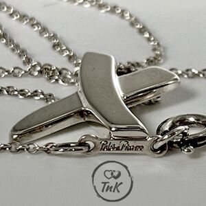 Paloma Picasso Graffiti X Pendant Necklace - Silver - 16” - Tiffany & Co